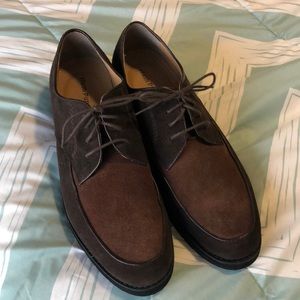 Mens Hush Puppies Oxford Size 9 Brown